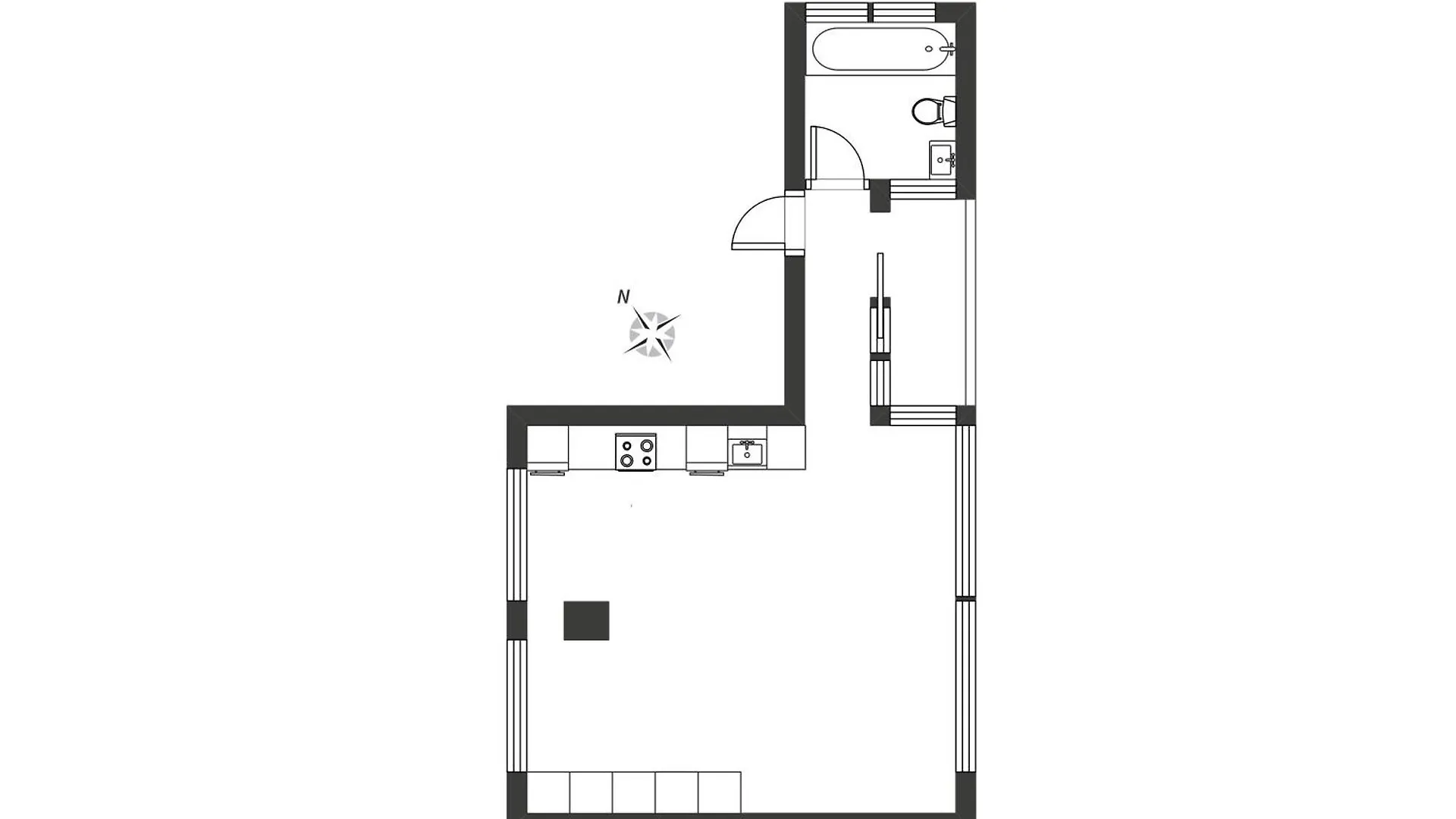 Apartment Unique Rooftop Studio With Spectacular Sea Views Helsinki